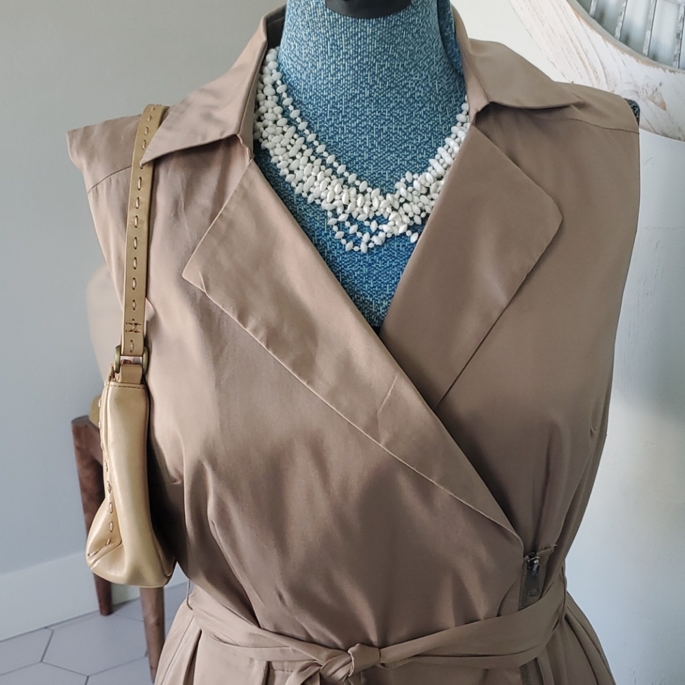 Ann Taylor Utility Style Wrap Dress - Picture 5 of 16
